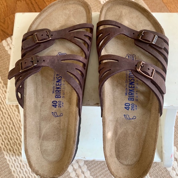 Birkenstock Shoes - New! Oiled Birkenstock Granada Sz 40/9-9.5 Habana